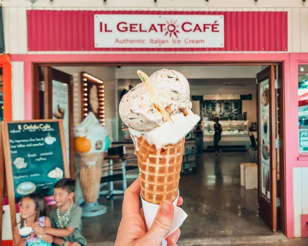 A Foodie's Guide: Best Places to Eat & Drink on Oahu’s North Shore. During next vacation to Oahu, Hawaii, check out these great food spots in and around Haleiwa town. From garlic shrimp food trucks, to the best coffee, gelato and shave ice and some of the best restaurants in Oahu #oahu #hawaii #foodiesguide #northshore #placestoeat