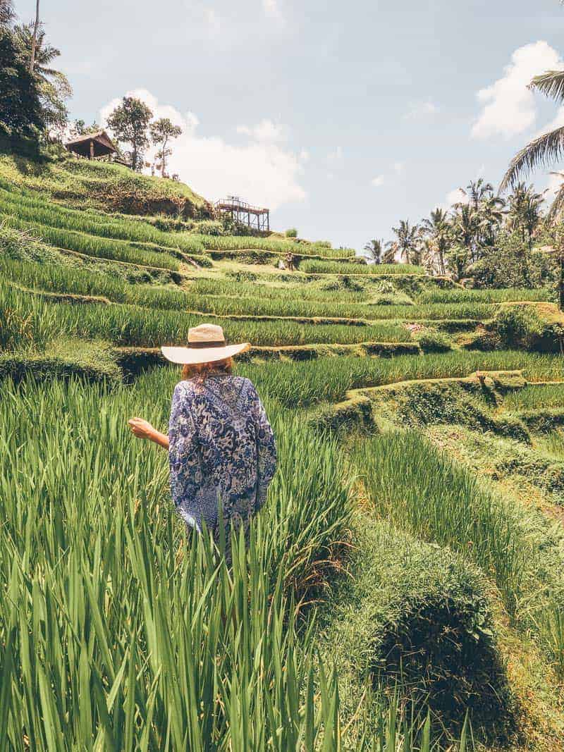 Tegalalang Rice Terraces is a must visit place to visit in Ubud Bali. This complete guide to visiting the Tegalalang Rice Terraces includes tips on how to get there, best time to visit and other things to know before you go.