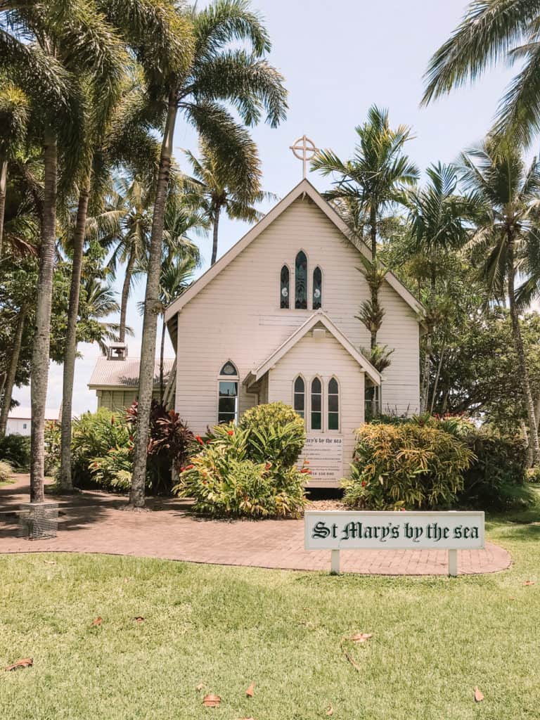 St Mary's by the Sea Church in Port Douglas town