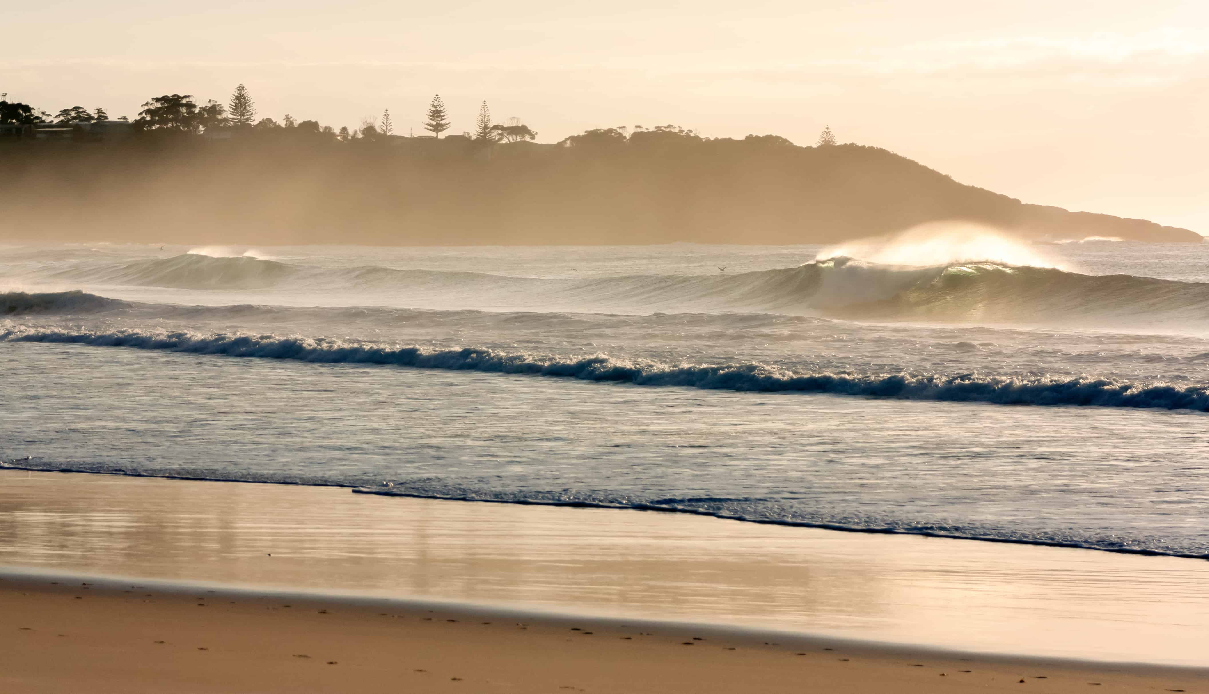 Mollymook Beach at Sunrise - the perfect Sydney Weekend away