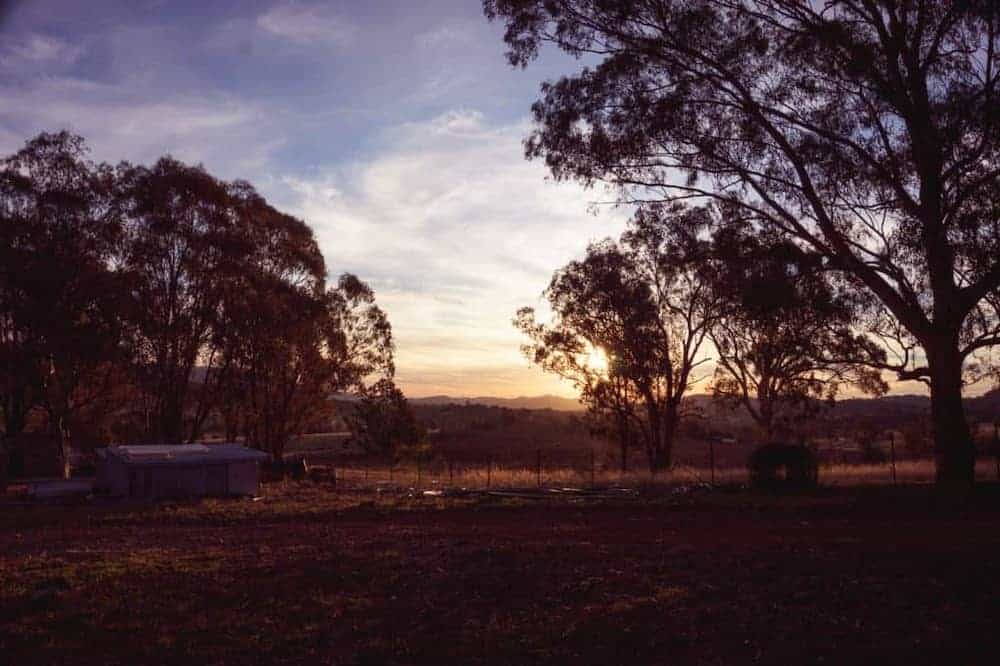 Mudgee Sunset - 15 Romantic Weekend Getaway from Sydney